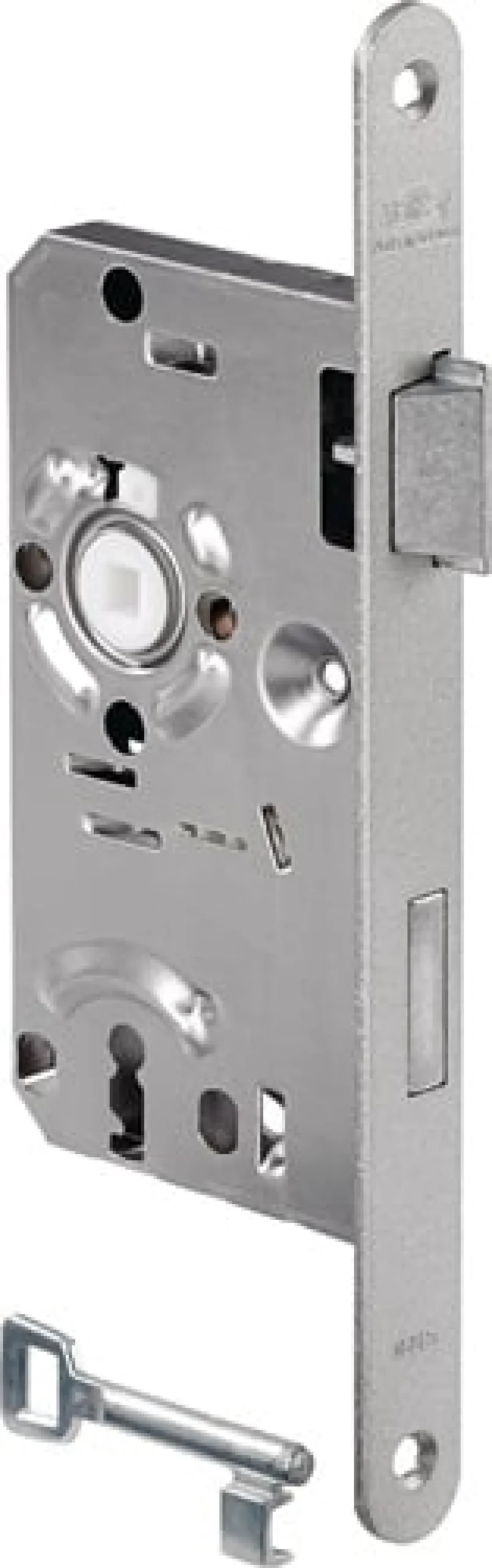 BKS ZT-Einsteckschl.0215 BB 20/ 55/72/8mm DIN R silber rd Kl 1 Zinkdruckgruss - 2150127