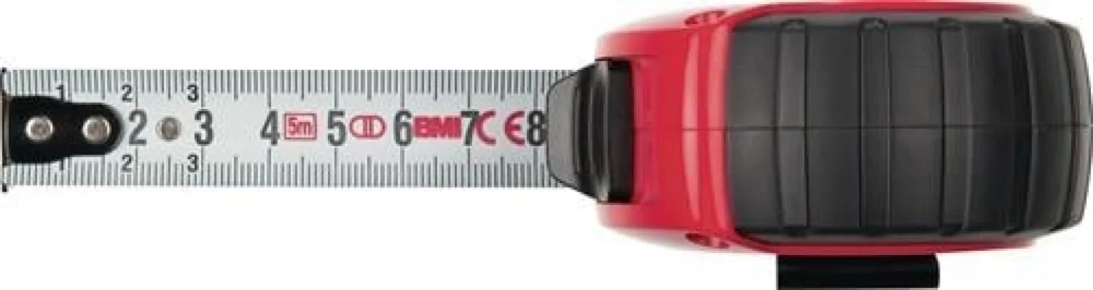 BMI Taschenrollbandmaß twoComp L.8m B.25mm mm/cm EG II ABS m.Magnet SB - 472841021M
