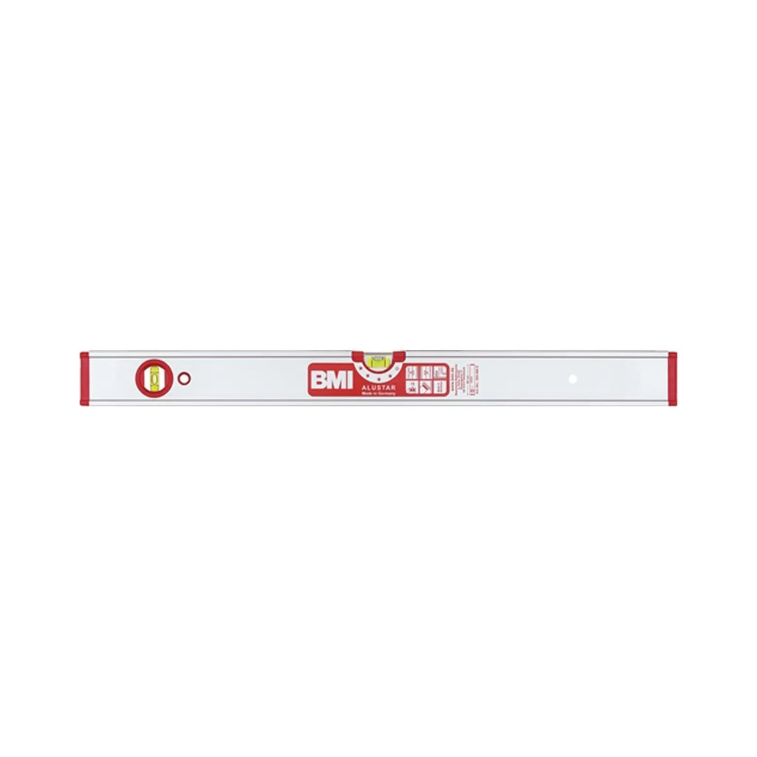 BMI Wasserwaage ALUSTAR 40cm Alu.silber ± 0,5 mm/m - 694040 E