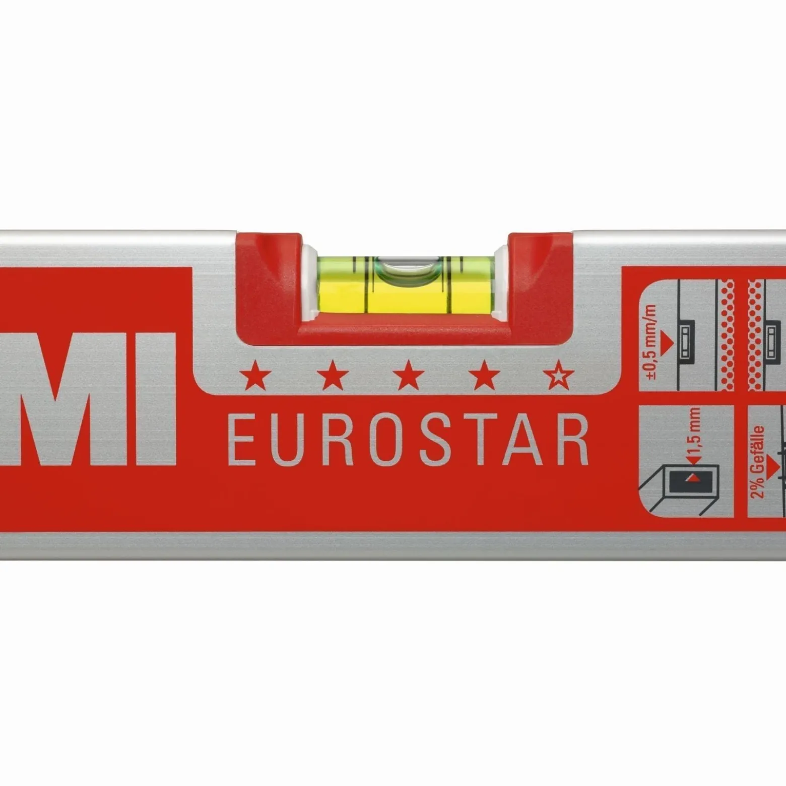 BMI Wasserwaage Eurostar Alu-WW - 150cm - 690150E