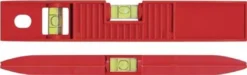 BMI Wasserwaage TORPEDO 25cm ABS rot ± 1mm/m m.Magnet - 685025003M