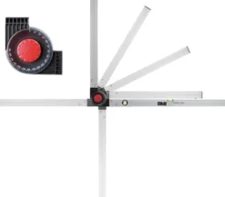 BMI Winkelmessgerät WINKELSTAR Messber.0-270Grad Schenkel-L.80x60cm - 715 060 080