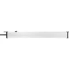 Brennenstuhl Alu-Line 19" Steckdosenleiste für Schaltschränke mit 10A Sicherungsautomat und Kaltgerätestecker IEC C14 8-fach silber/rot 2 m H05VV-F 3G1,0 - 1390007118