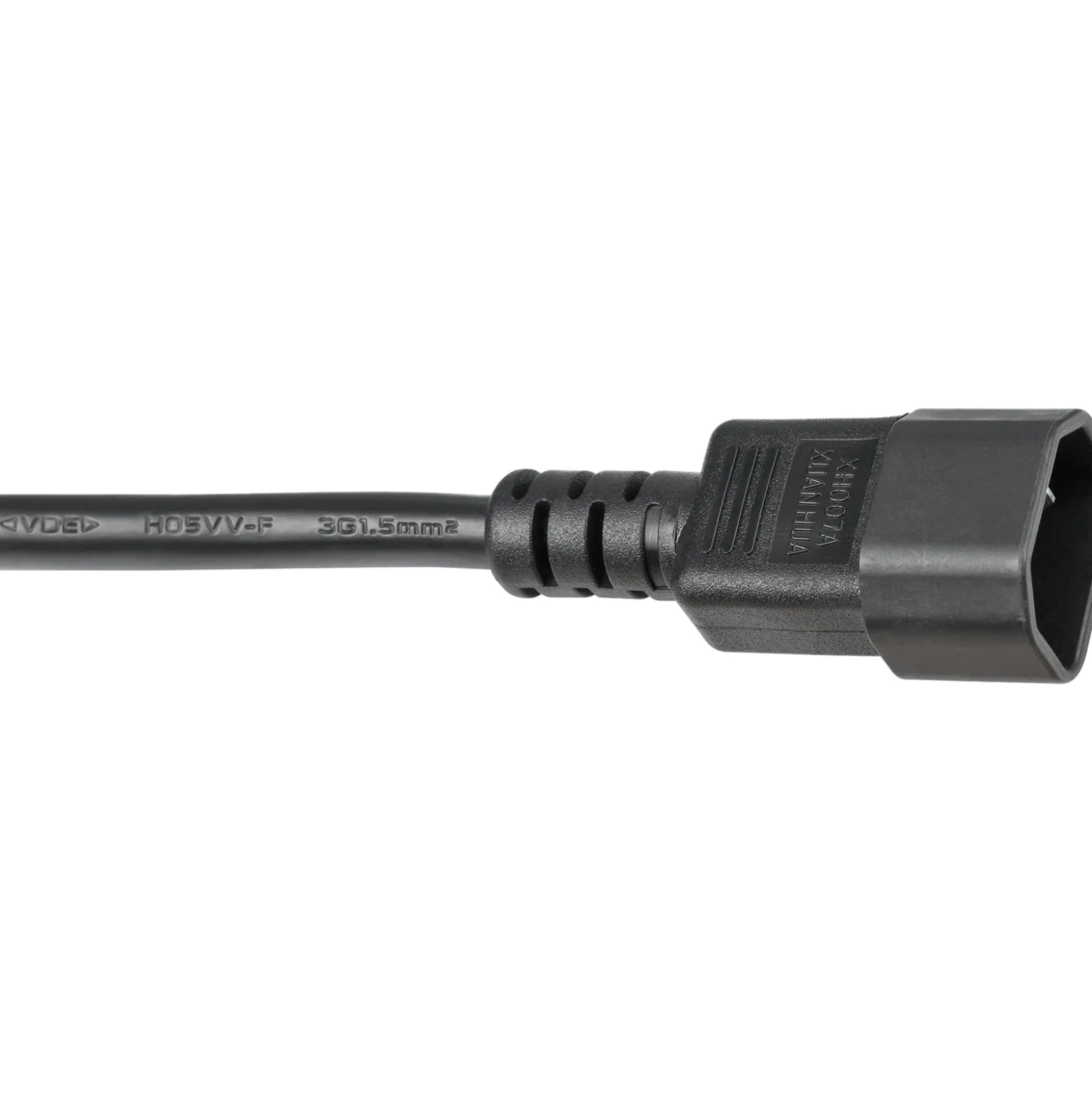 Brennenstuhl Alu-Line 19" Steckdosenleiste für Schaltschränke mit 10A Sicherungsautomat und Kaltgerätestecker IEC C14 8-fach silber/rot 2 m H05VV-F 3G1,0 - 1390007118