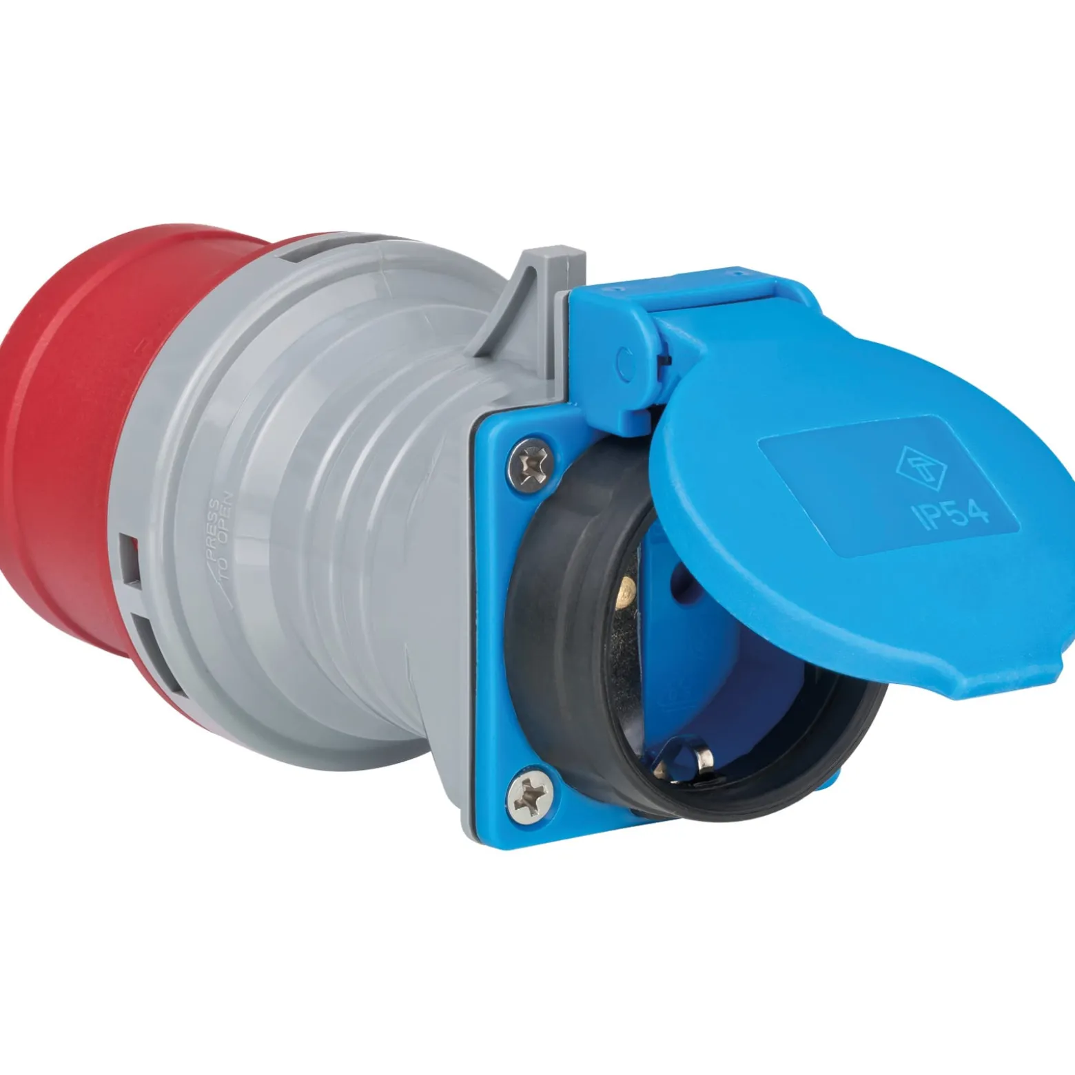 Brennenstuhl CEE Adapter CEE400V/16A auf Schutzkontaktsteckdose 230V/16A - 1081690