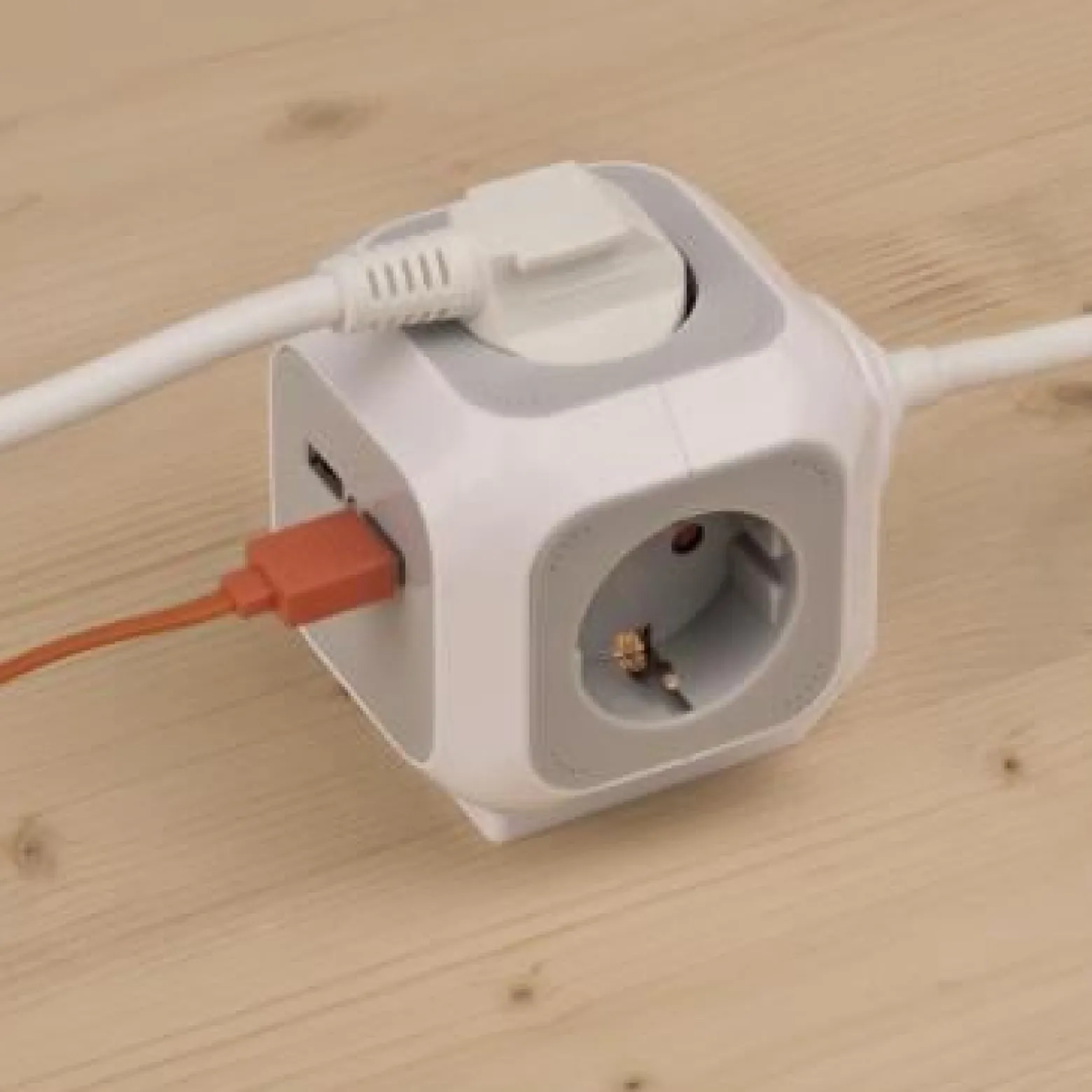 brennenstuhl Steckdosenwürfel ALEA-Power 1150100 4fach +2xUSB