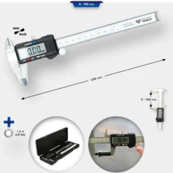 BRILLIANT TOOLS Digitaler Messschieber - BT114900