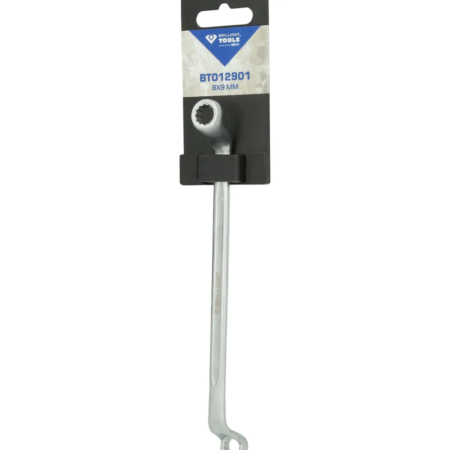 BRILLIANT TOOLS Doppel-Ringschlüssel gekröpft 8 x 9 mm - BT012901