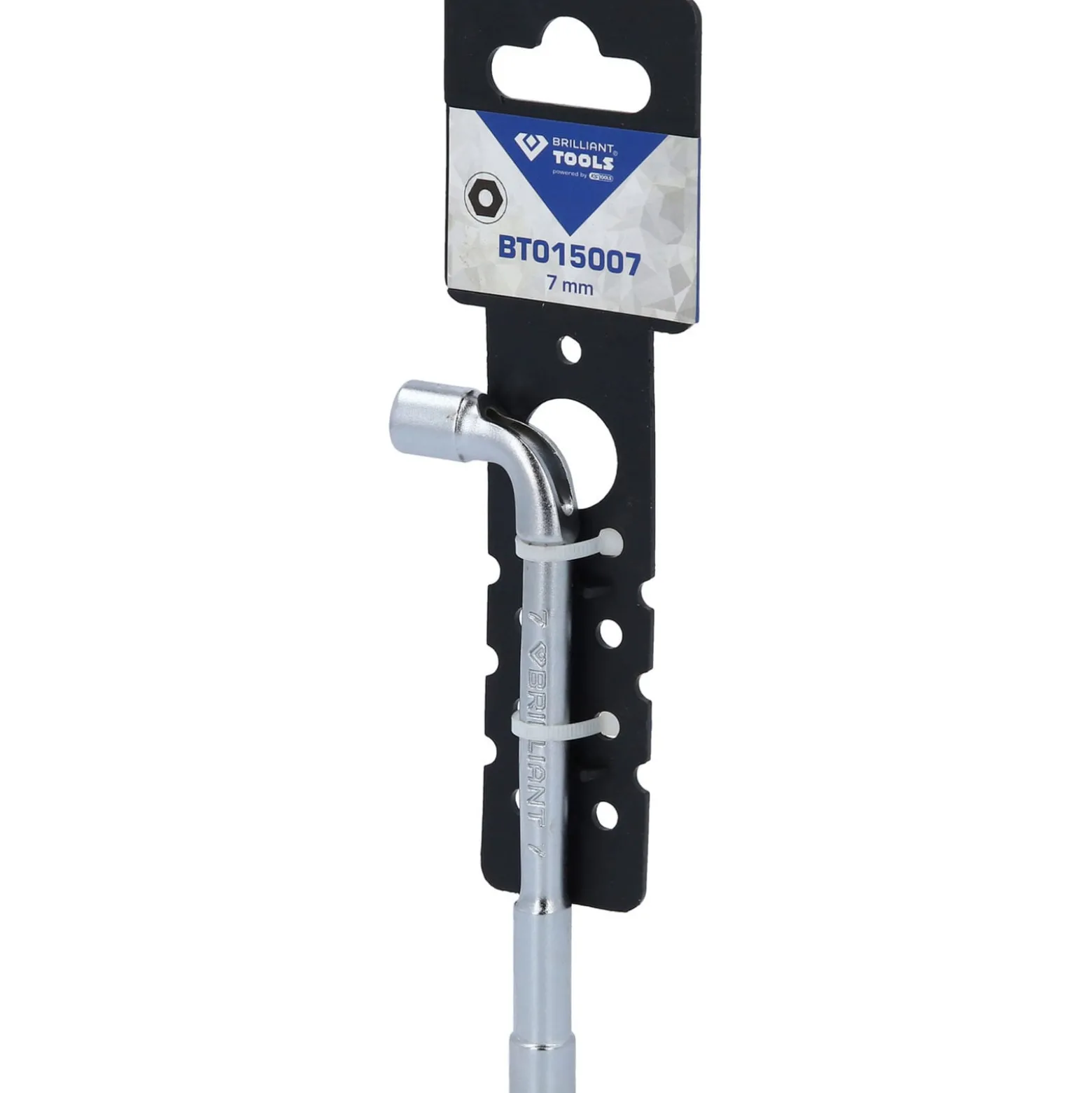 BRILLIANT TOOLS Doppel-Steckschlüssel gekröpft 7 mm - BT015007