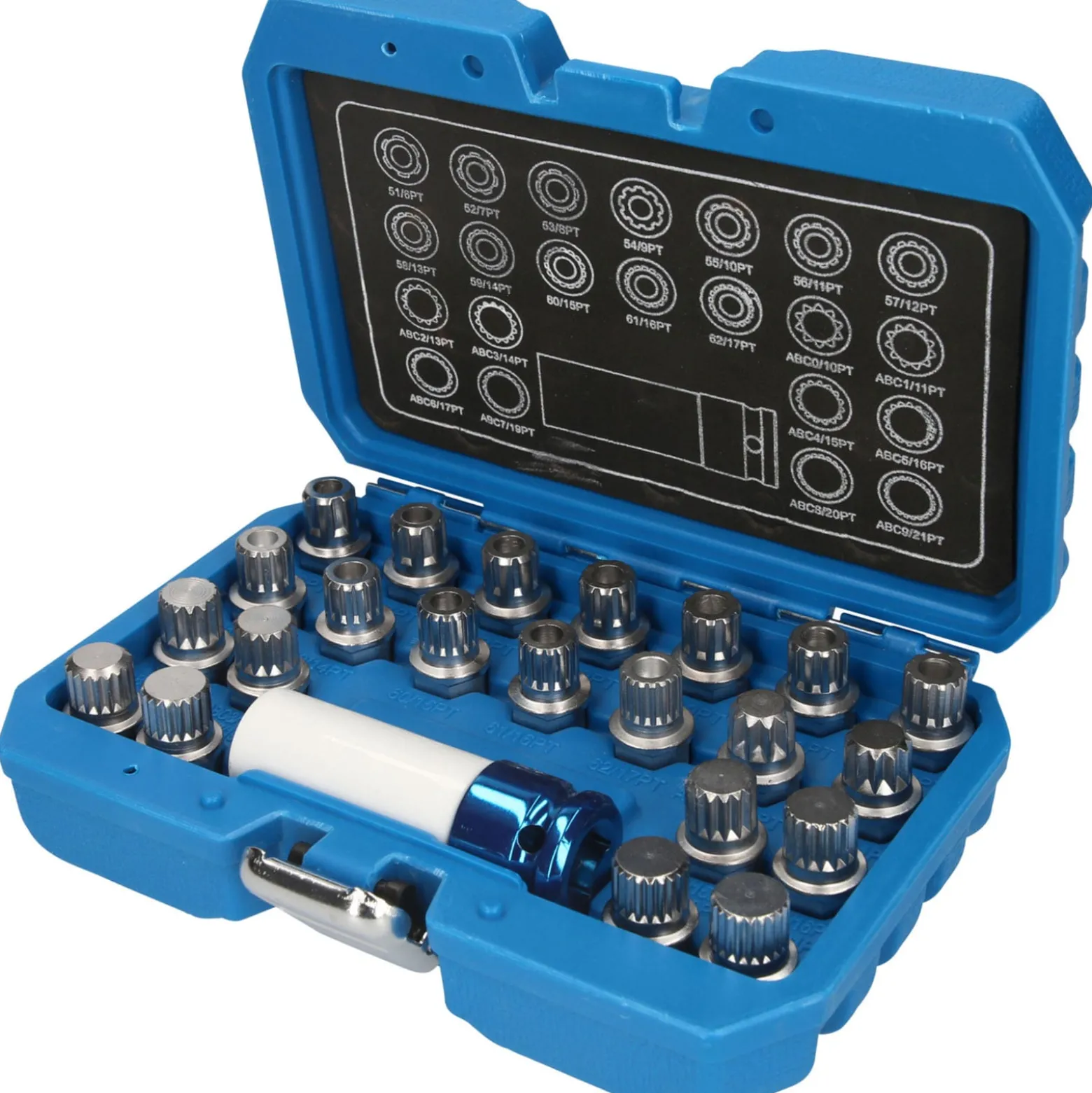 BRILLIANT TOOLS Felgenschloss-Sortiment für VW 23tlg. - BT691260