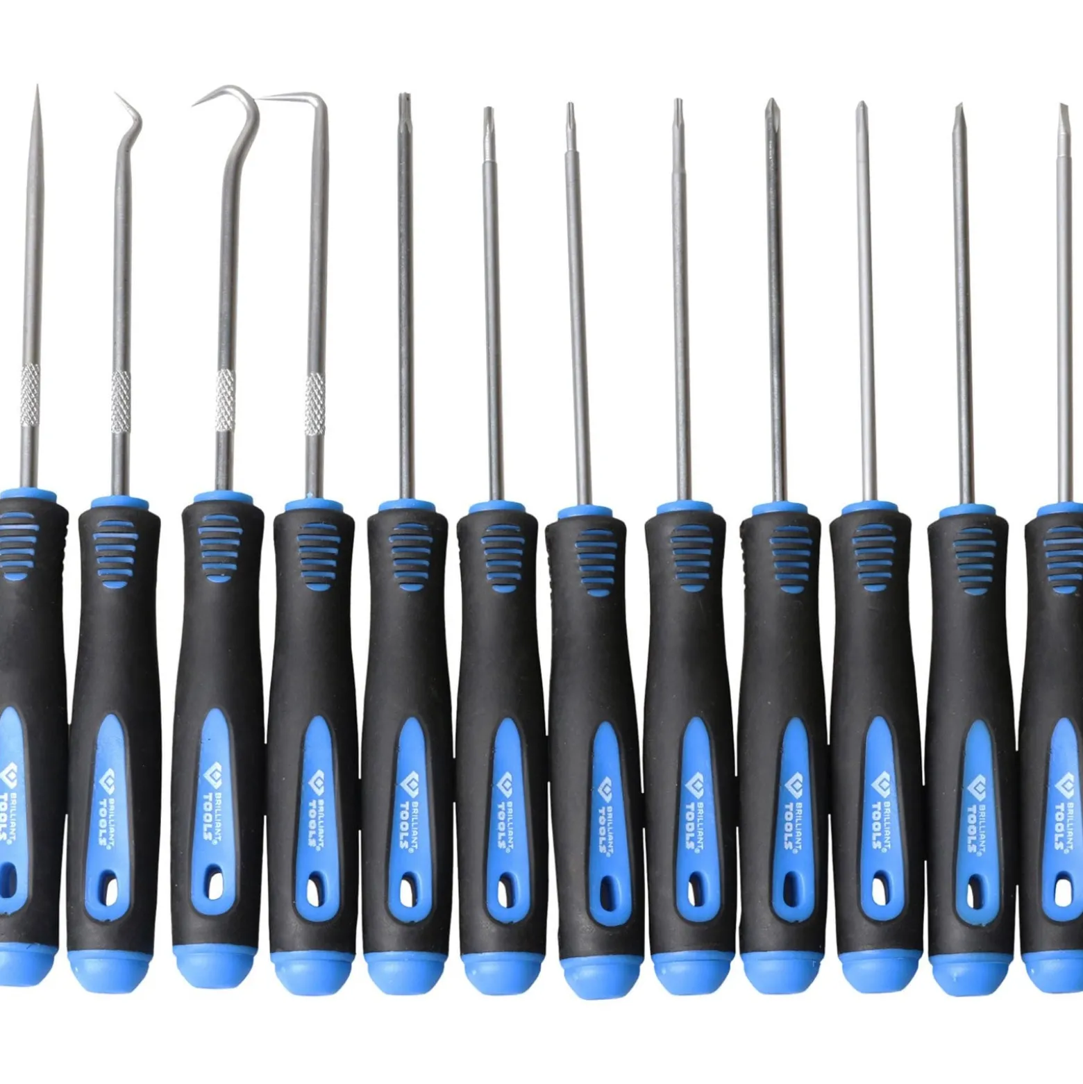 BRILLIANT TOOLS Haken- und Schraubendreher-Satz 12tlg. - BT542080