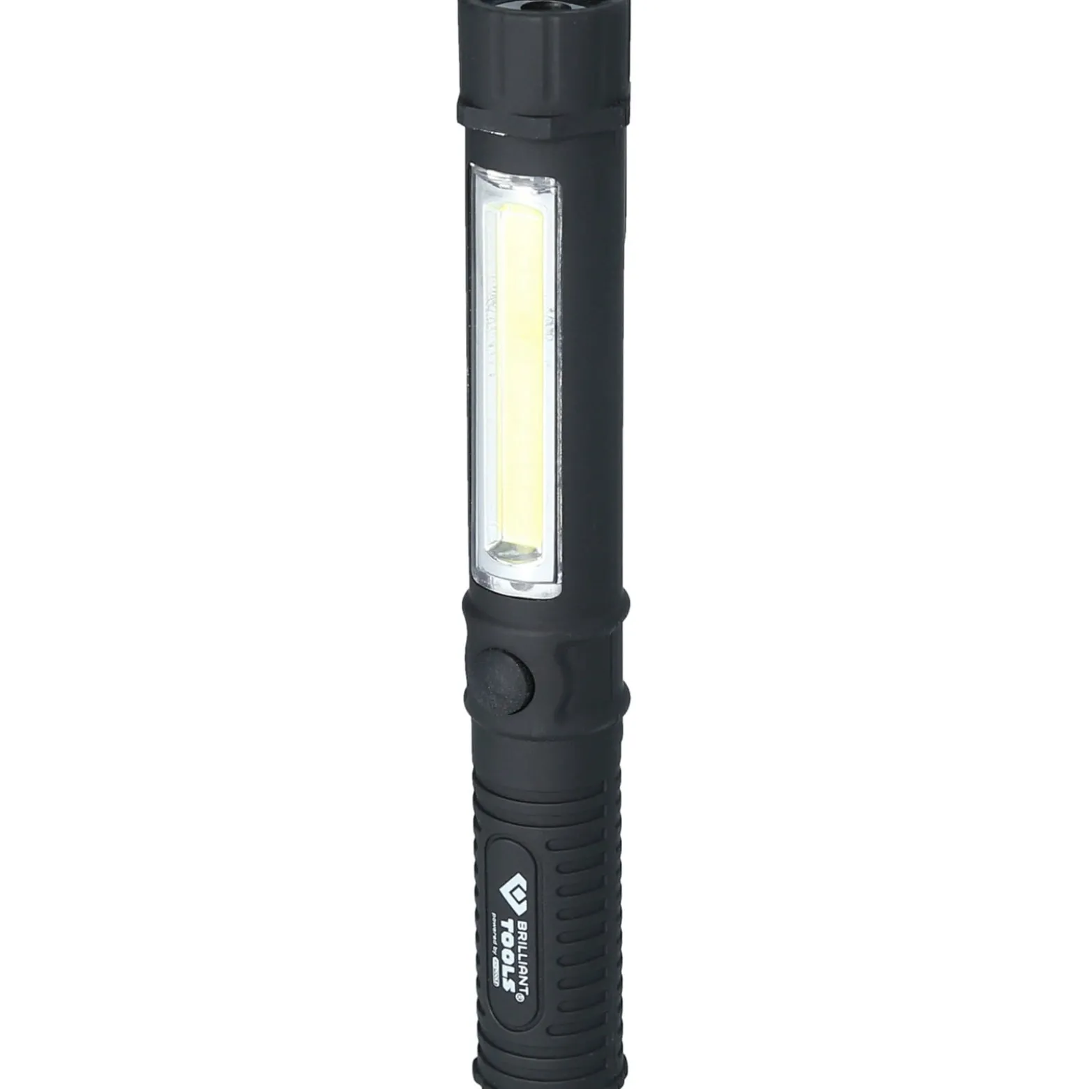 BRILLIANT TOOLS 2 in 1 COB-Taschenlampe mit 140 Lumen - BT130910