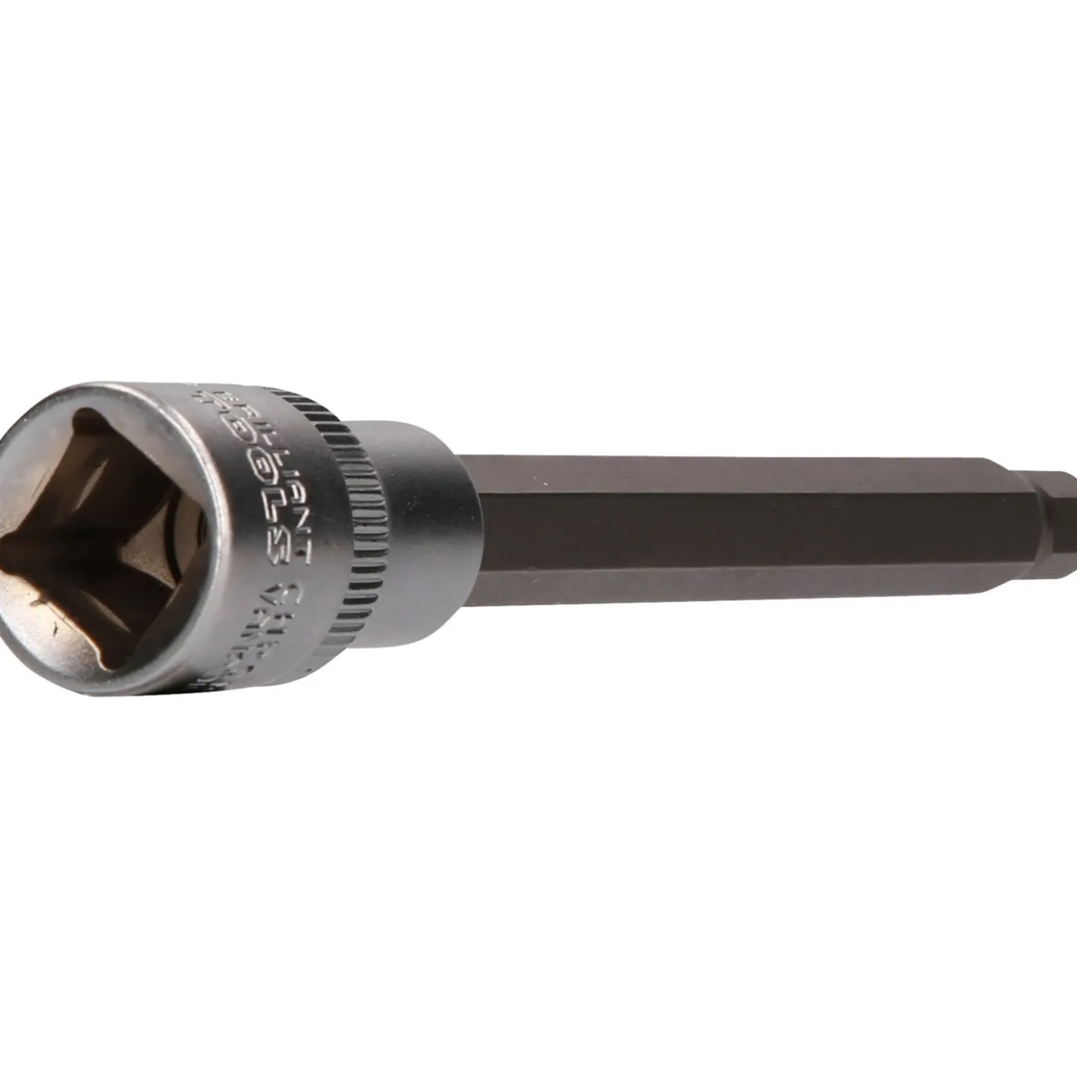 BRILLIANT TOOLS 1/2" Innensechskant Bit-Stecknuss 140 mm lang 8 mm - BT022883
