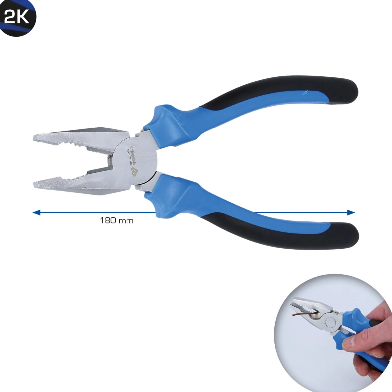BRILLIANT TOOLS Kombizange 160 mm - BT060901