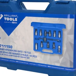 BRILLIANT TOOLS Öldienst-Stecknuss-Satz 12tlg. - BT711150