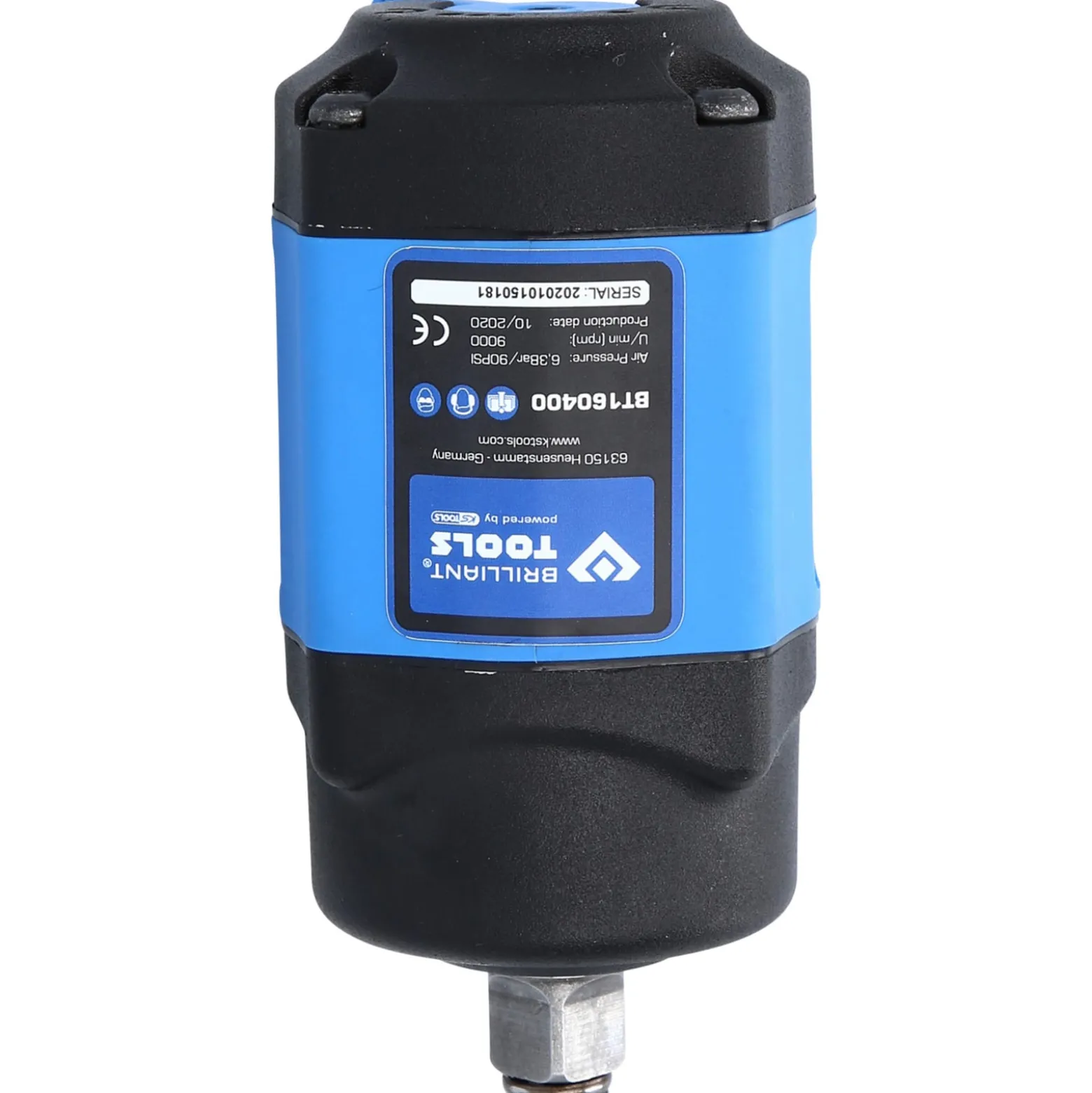 BRILLIANT TOOLS 1/2" Mini-Druckluft-Schlagschrauber 1.240 Nm - BT160400