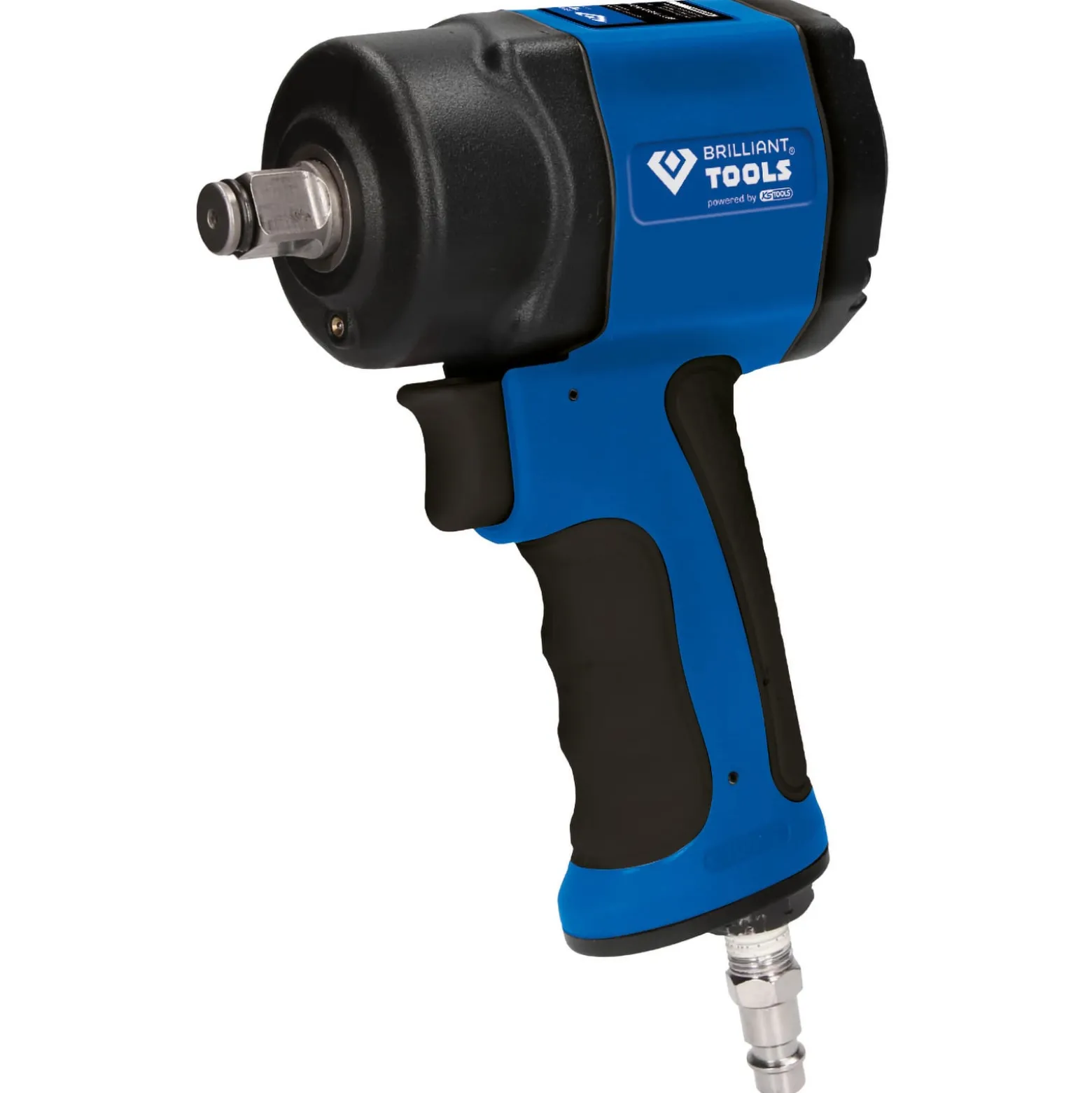 BRILLIANT TOOLS 1/2" Mini-Druckluft-Schlagschrauber 1.240 Nm - BT160400