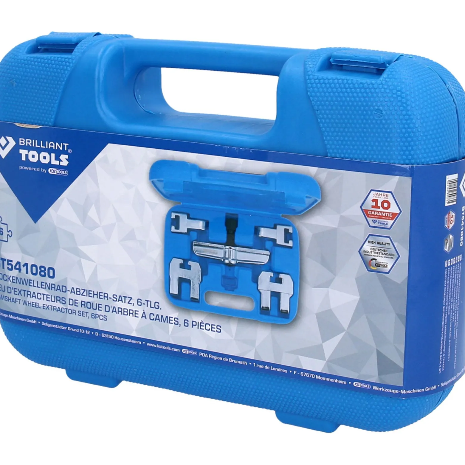 BRILLIANT TOOLS Nockenwellenrad-Abzieher-Satz 6tlg. - BT541080
