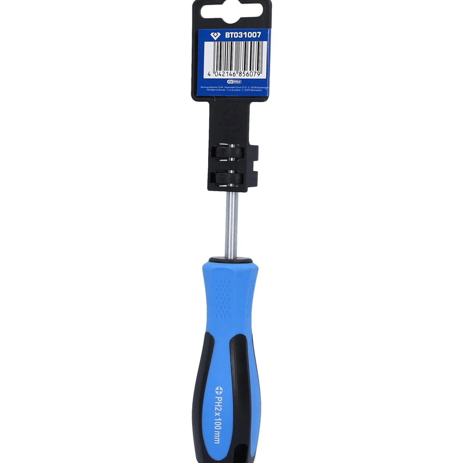 BRILLIANT TOOLS Schraubendreher Kreuzschlitz PH2 x 100 mm - BT031007