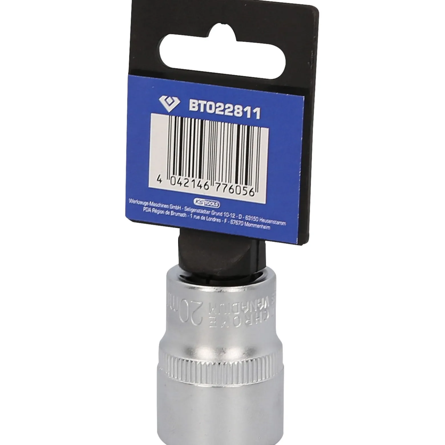 BRILLIANT TOOLS 1/2" Sechskant-Stecknuss 20 mm - BT022811