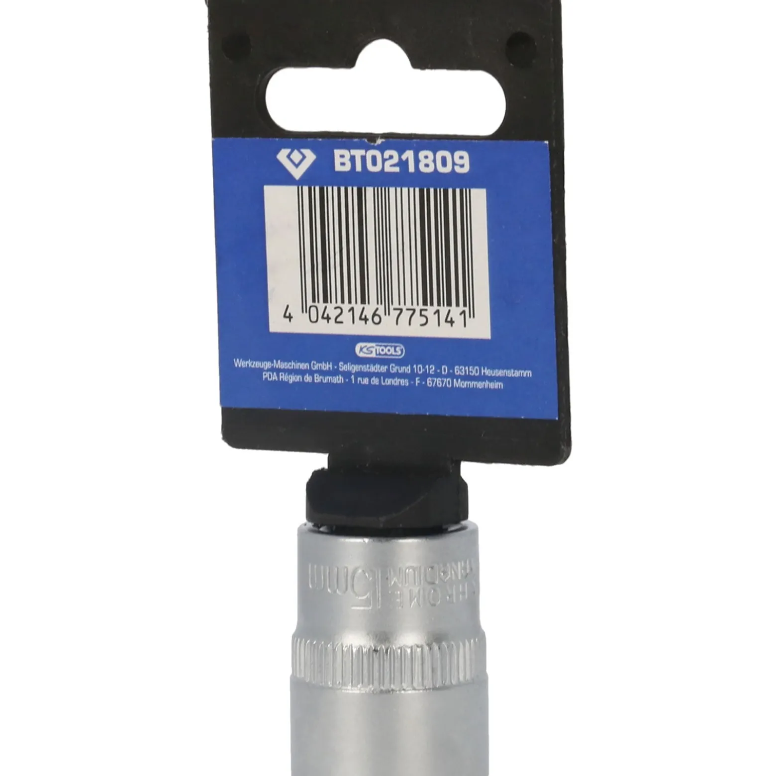 BRILLIANT TOOLS 3/8" Sechskant-Stecknuss 15 mm - BT021809