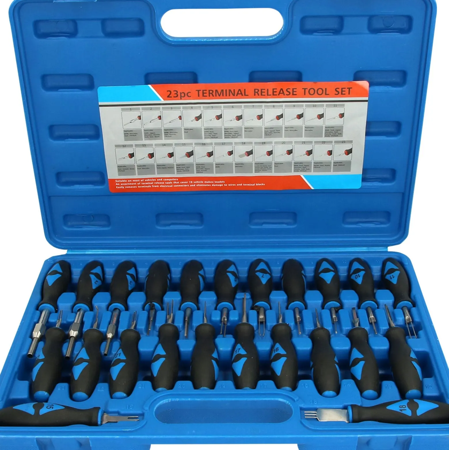 BRILLIANT TOOLS Stecker-Entriegelungswerkzeug-Satz 23tlg. - BT511100