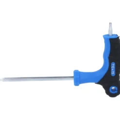 BRILLIANT TOOLS T-Griff-Torx® mit Stirnlochbohrung-Winkelstiftschlüssel T10 x 75 mm - BT041011