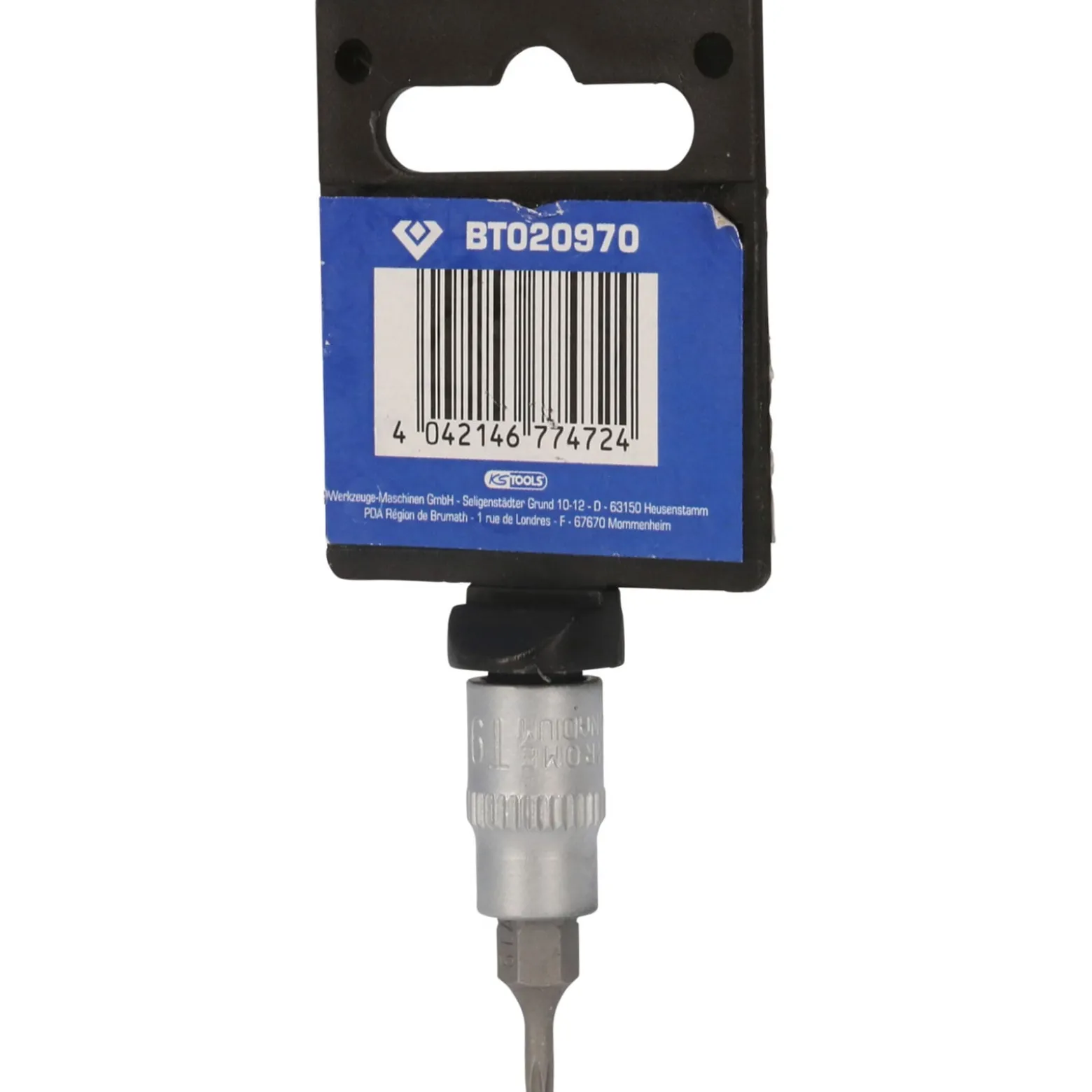 BRILLIANT TOOLS 1/4" Torx-Bit-Stecknuss T9 - BT020970