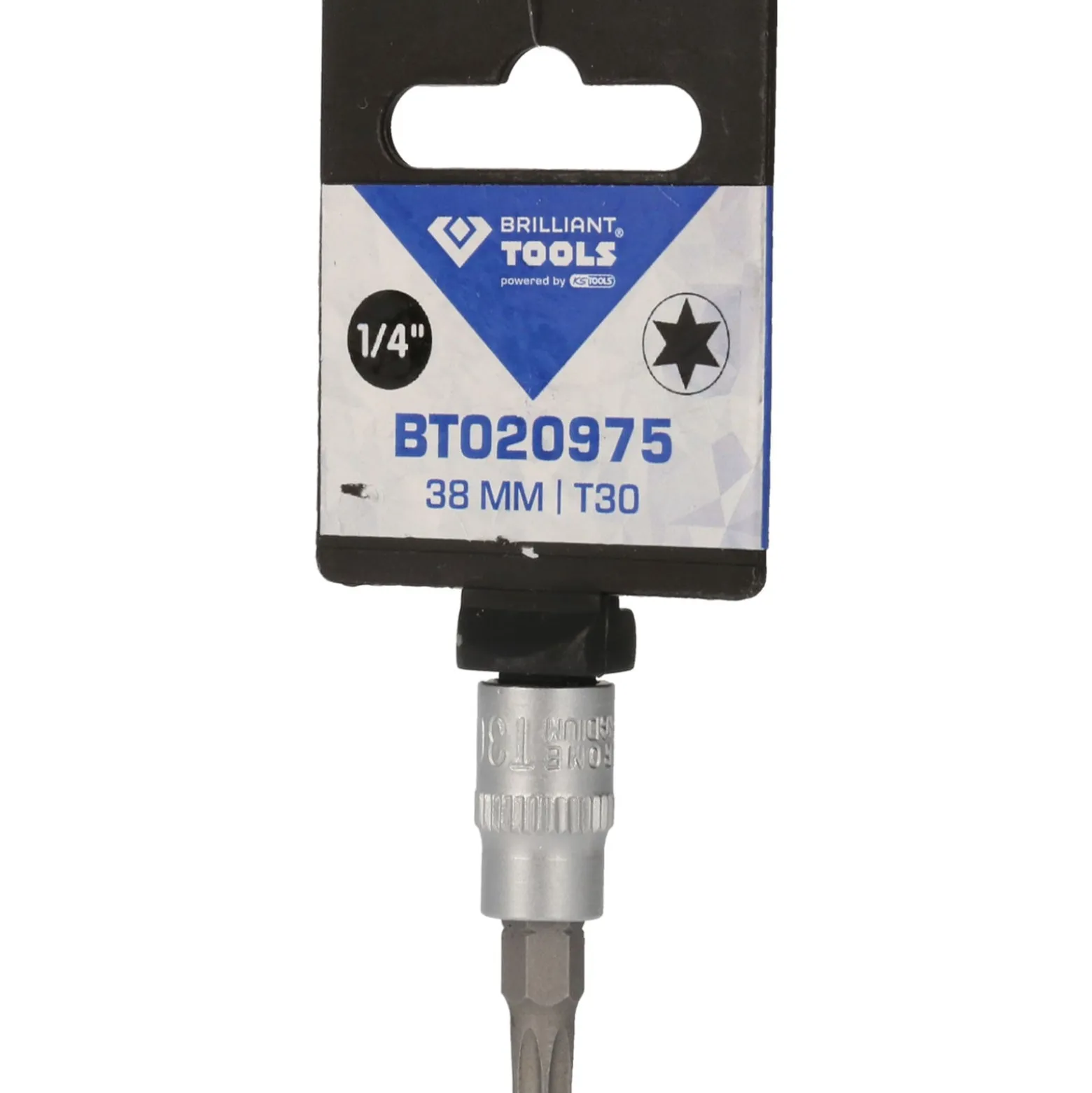 BRILLIANT TOOLS 1/4" Torx-Bit-Stecknuss T30 - BT020975