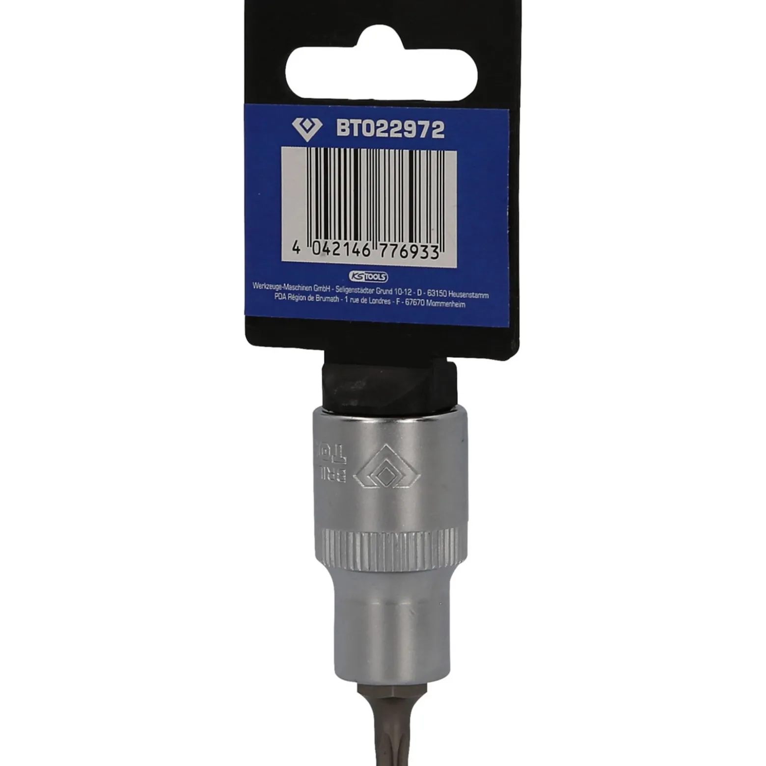 BRILLIANT TOOLS 1/2" Torx-Bit-Stecknuss 55 mm lang T27 - BT022972
