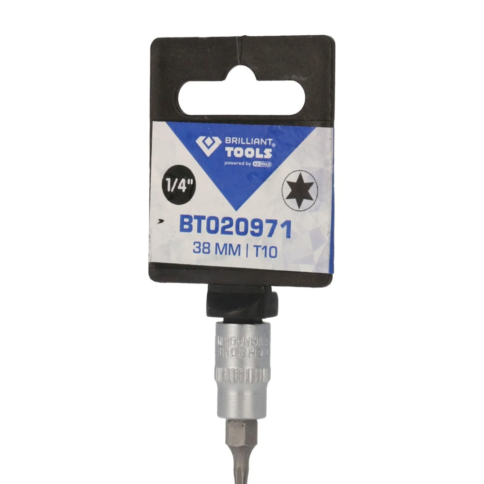 BRILLIANT TOOLS 1/4" Torx-Bit-Stecknuss T10 - BT020971