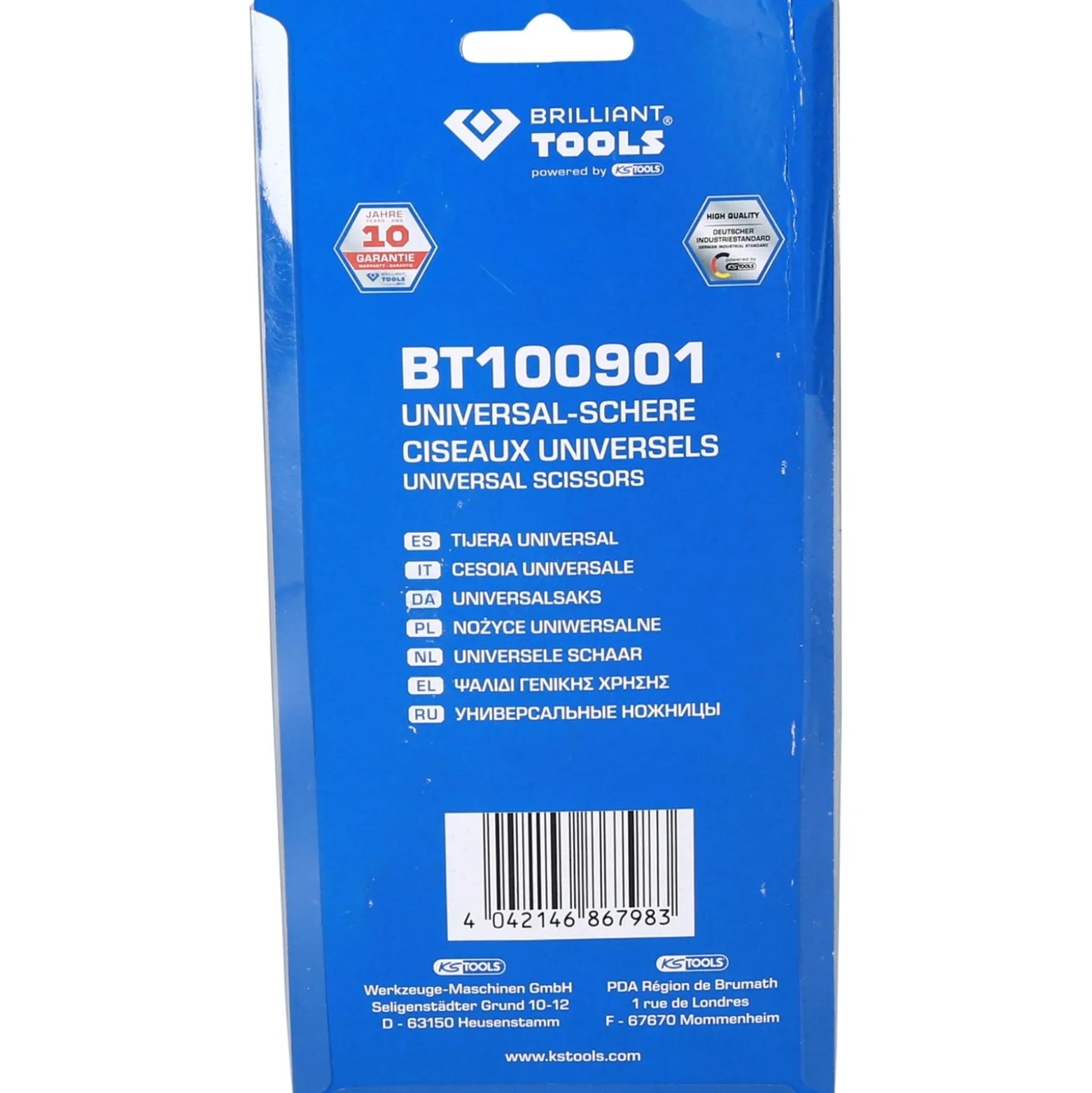 BRILLIANT TOOLS Universal-Schere - BT100901