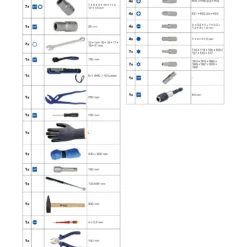 BRILLIANT TOOLS Universal-Werkzeug-Satz 58tlg. in Nylontasche