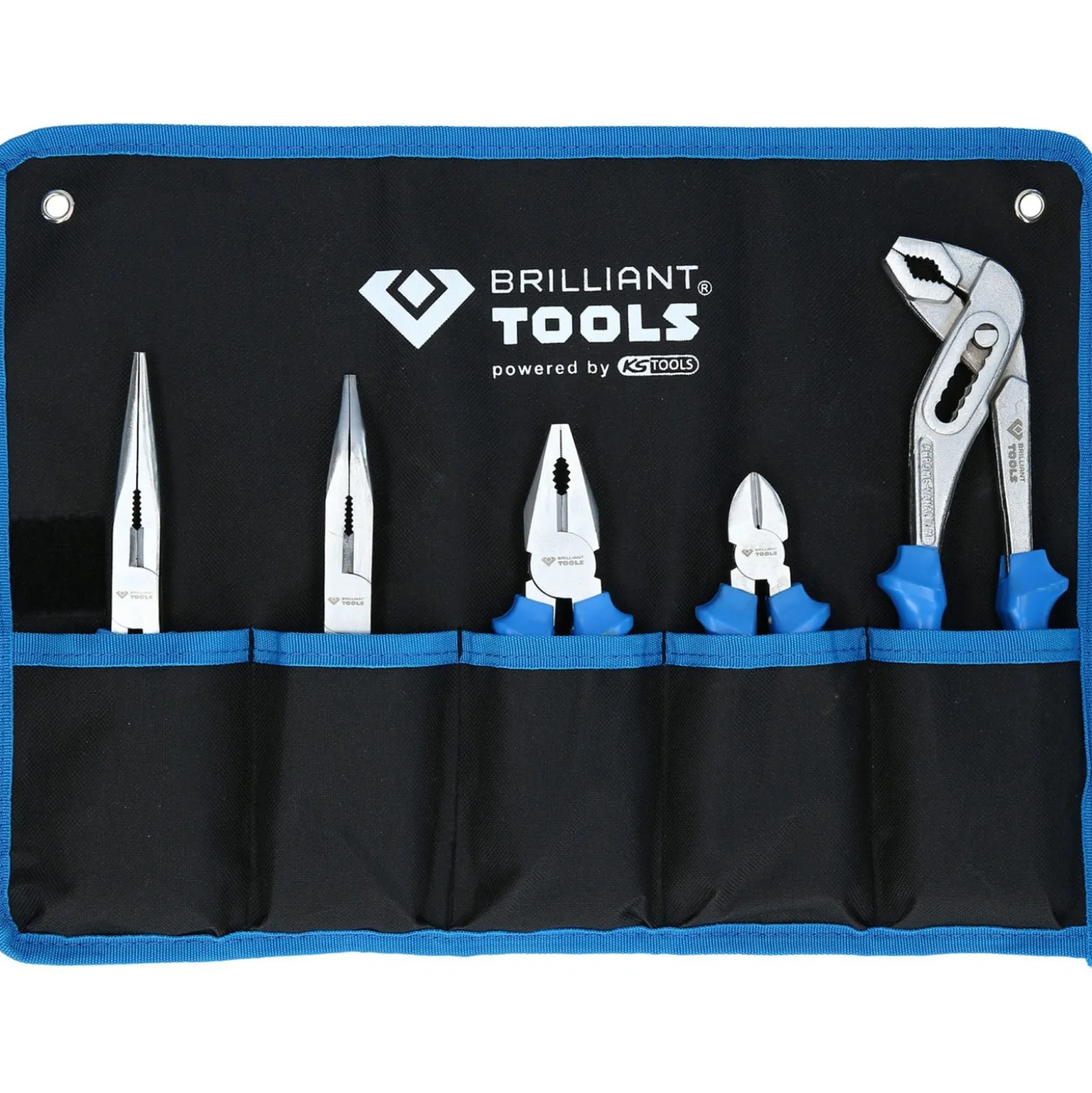 BRILLIANT TOOLS Zangen-Satz 5tlg. - BT060005