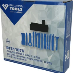 BRILLIANT TOOLS Zierleistenkeile-Satz 12tlg. - BT511075