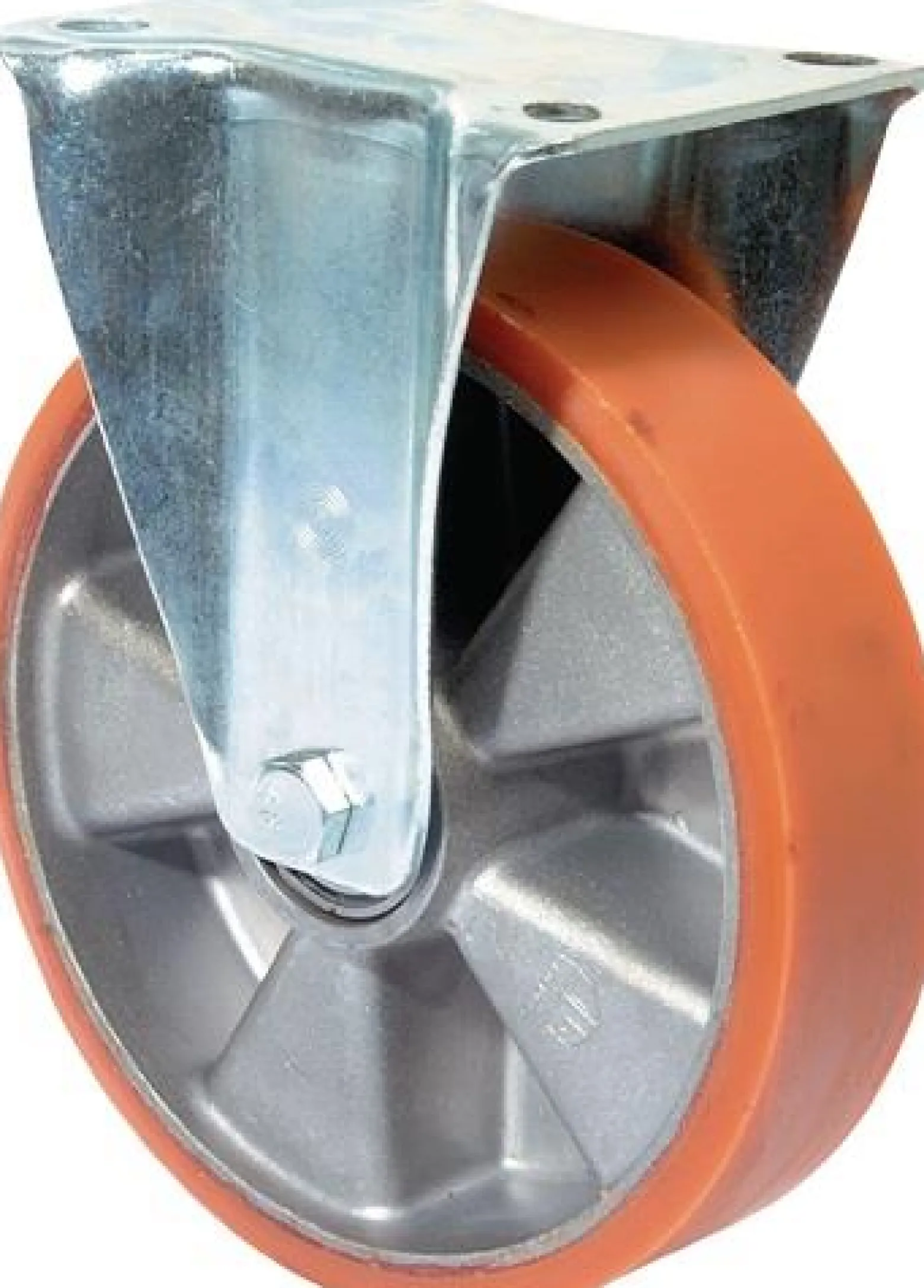 BS Rollen Bockrolle Guß-Polyurethanbandage 80 mm 120 kg - L410.B90.080