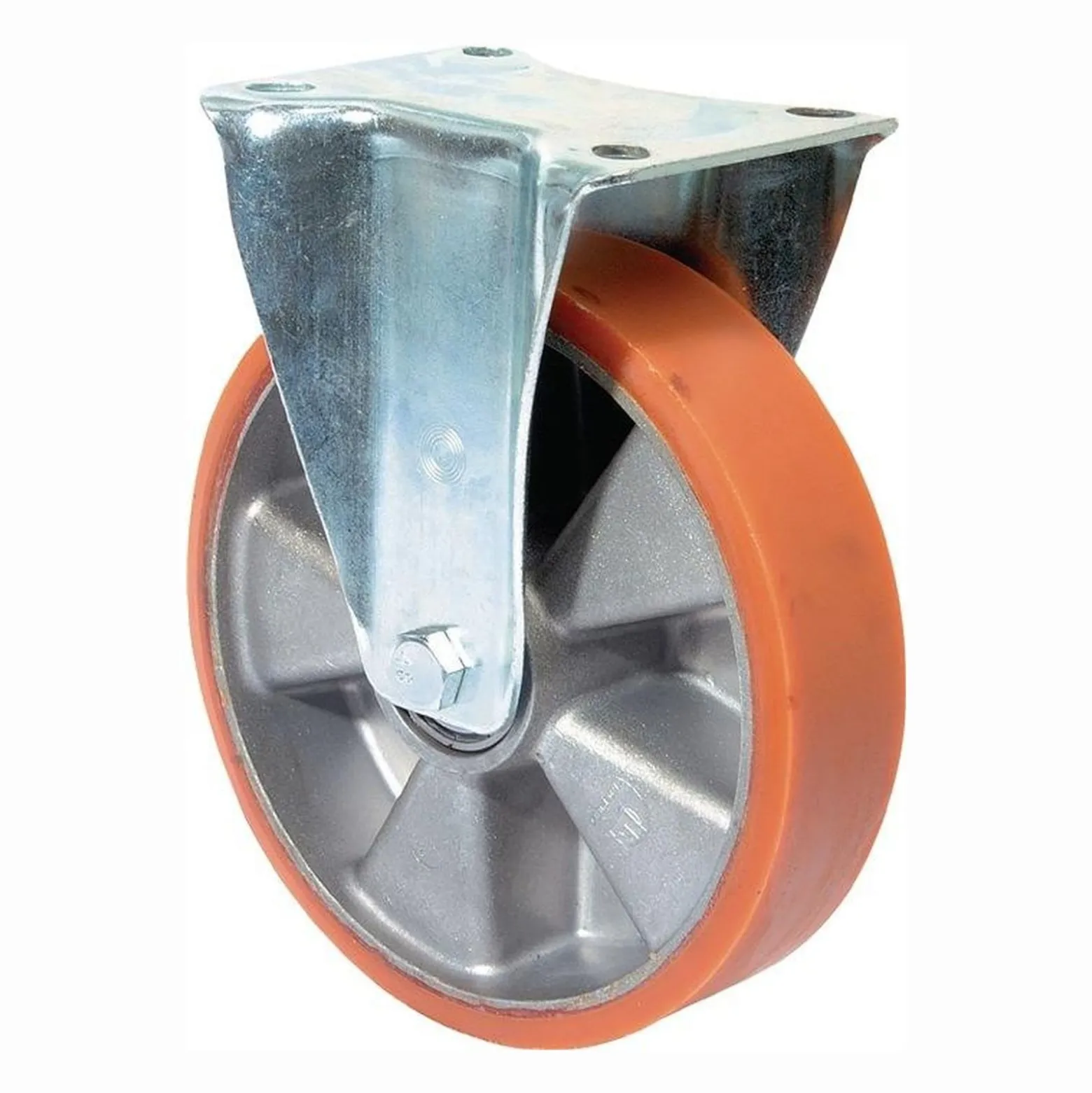 BS Rollen Bockrolle Guß-Polyurethanbandage 80 mm 120 kg - L410.B90.080