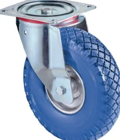 BS Rollen Lenkrolle mit Anschraubplatte Radkörper Stahl 200 mm 75 kg - L400.C91.200