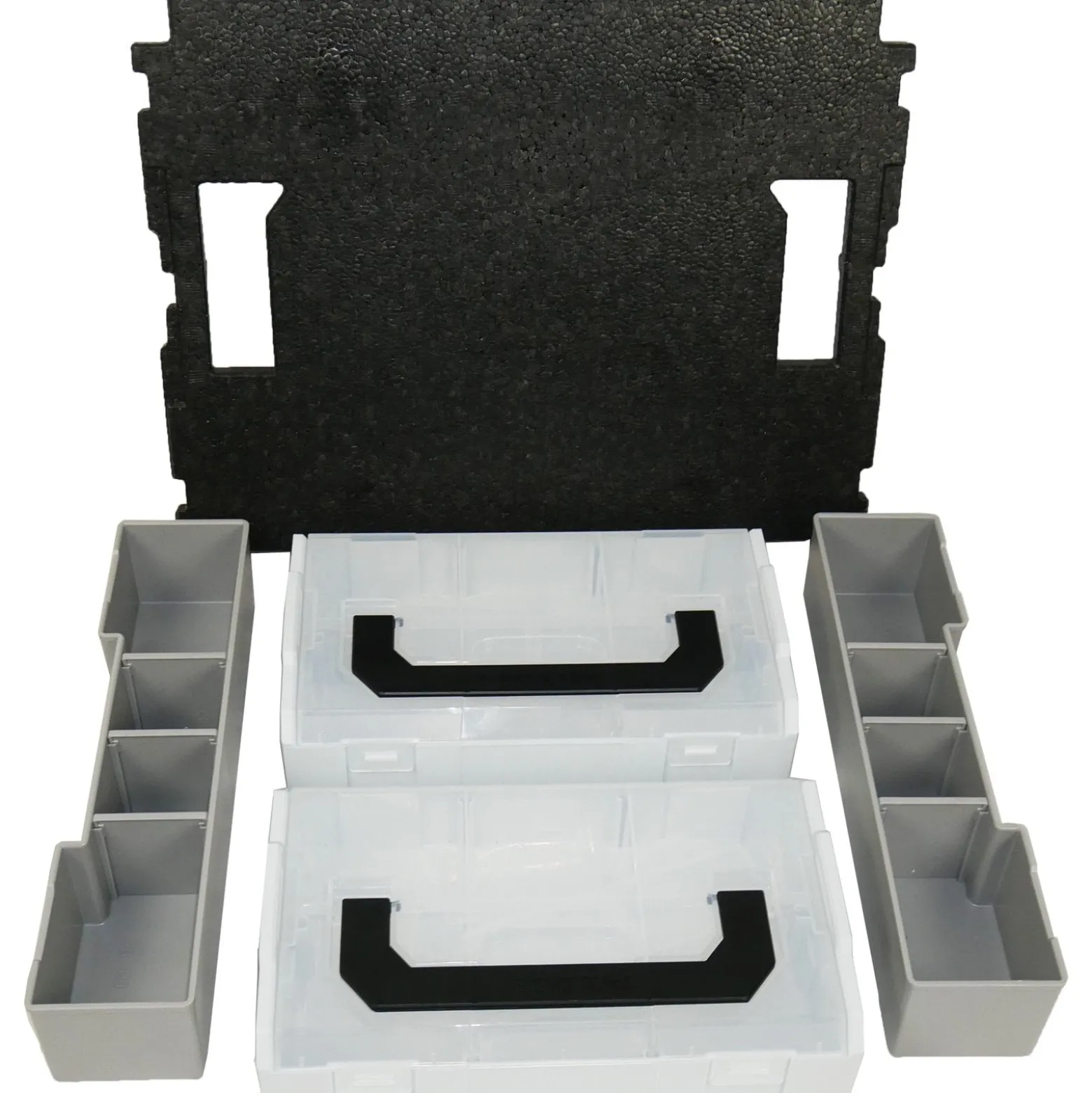 BS Systems L-Boxx Mini Deckel transparent + Inset-Box-Set 2tlg. + Deckeleinlage