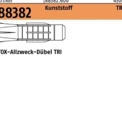 Dübel R 88382 FormTri 7x 36/6,0 Ku. 100 Stück TOX