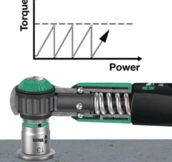 Drehmomentschlüssel Safe-Torque A 1 Drehmomentschlüssel 1/4 Zoll 2-12 Nm WERA