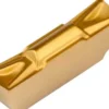 Drehwendeschneidplatte ISO LCMF 041304-F:T8330 Tiefe 3mm PVD beschichtet Gold