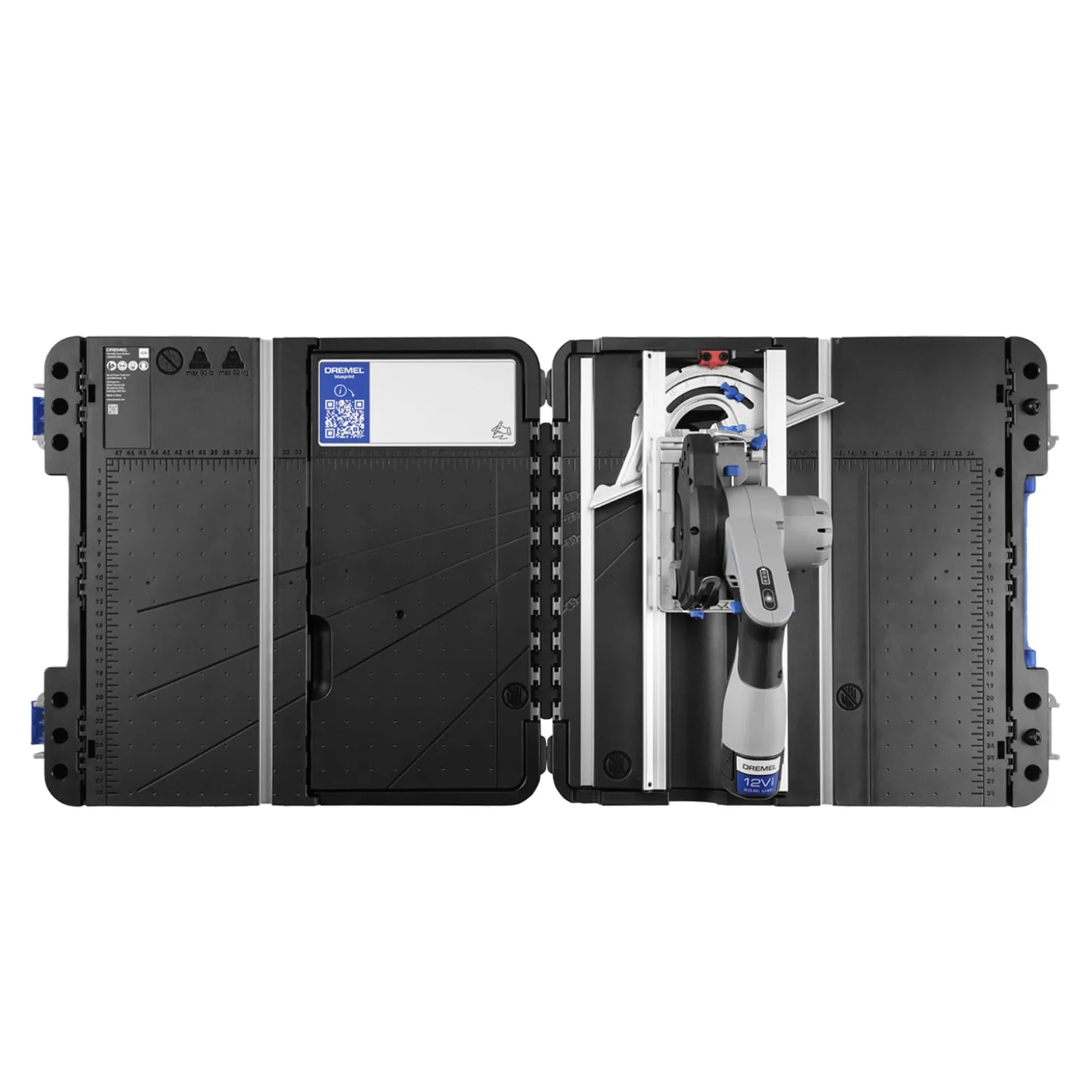 DREMEL® Blueprint Mobile Sägestation / 1x Akku 12V 2.0Ah + Ladegerät - F013CS12JM