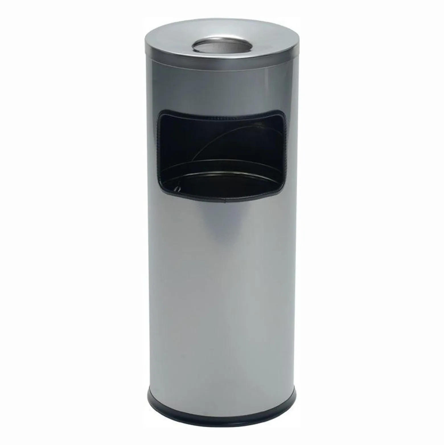 Durable Kombiascher Ø250xH630mm silber - 333223