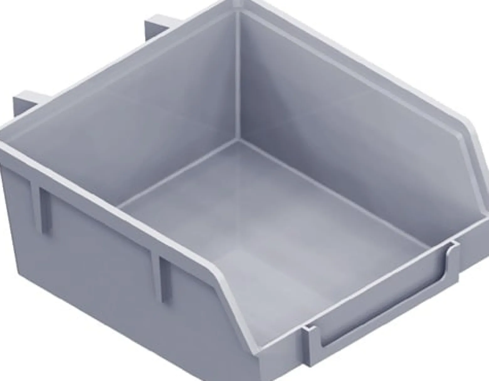 ELEMENT SYSTEM Kunststoff-Minibox Material Ku. weiß B.90mm T.90mm H.40mm - 11403-00000