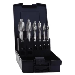 EXACT Flachsenker Set für Kernloch M3/M4/M5/M6/M8/M10/M12 HSS DIN 373 - 5861