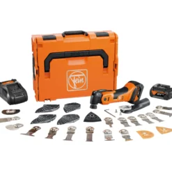 Fein Akku-MultiMaster AMM 700 MAX TOP AS 18 V / 2x 4,0 Ah Akku + Ladegerät inkl. Zubehör im Koffer - 71293661000