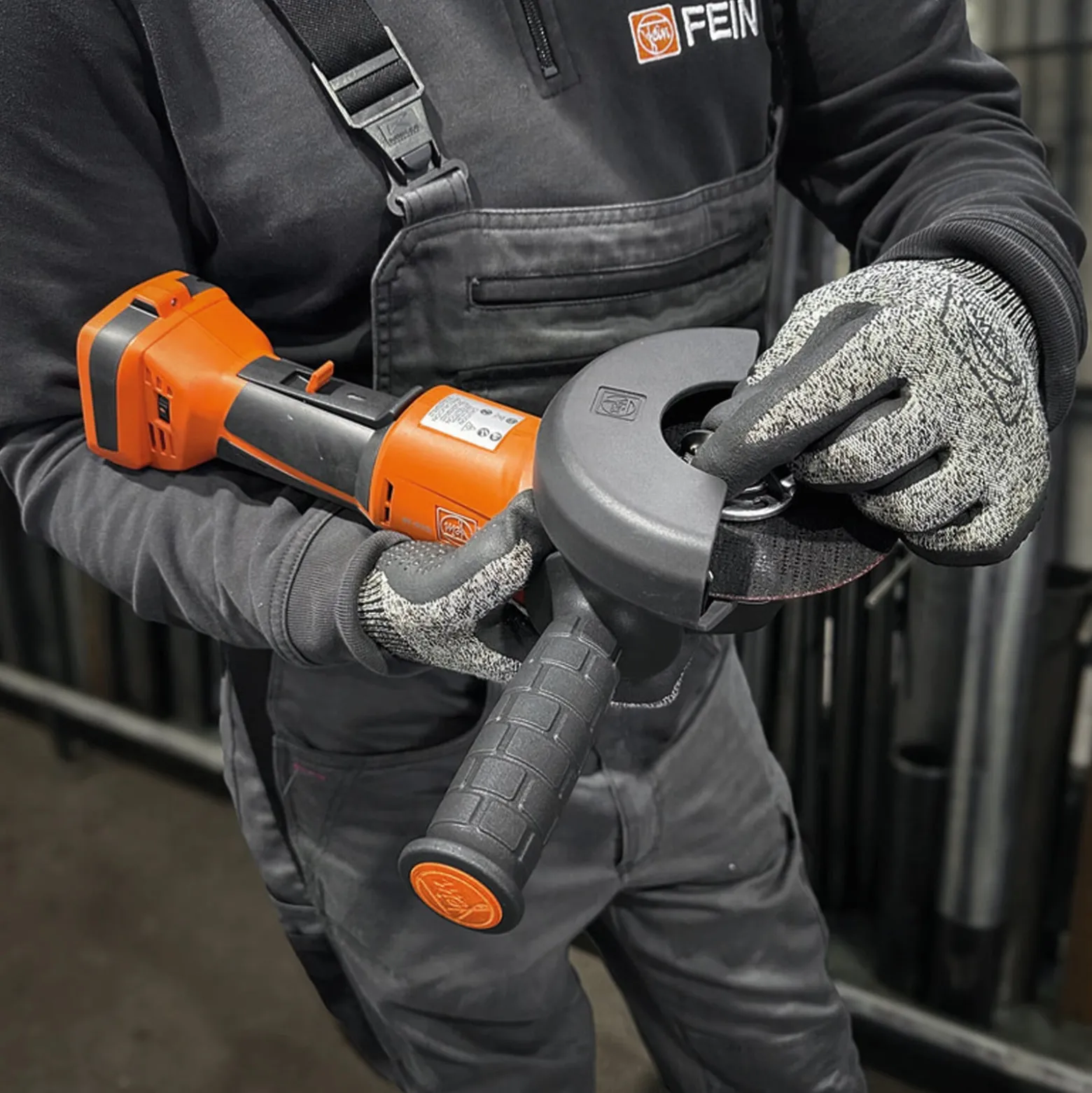 Fein Akku-Winkelschleifer Ø 125 mm CCG 18-125-12 AS Solo im Koffer - 71221661000