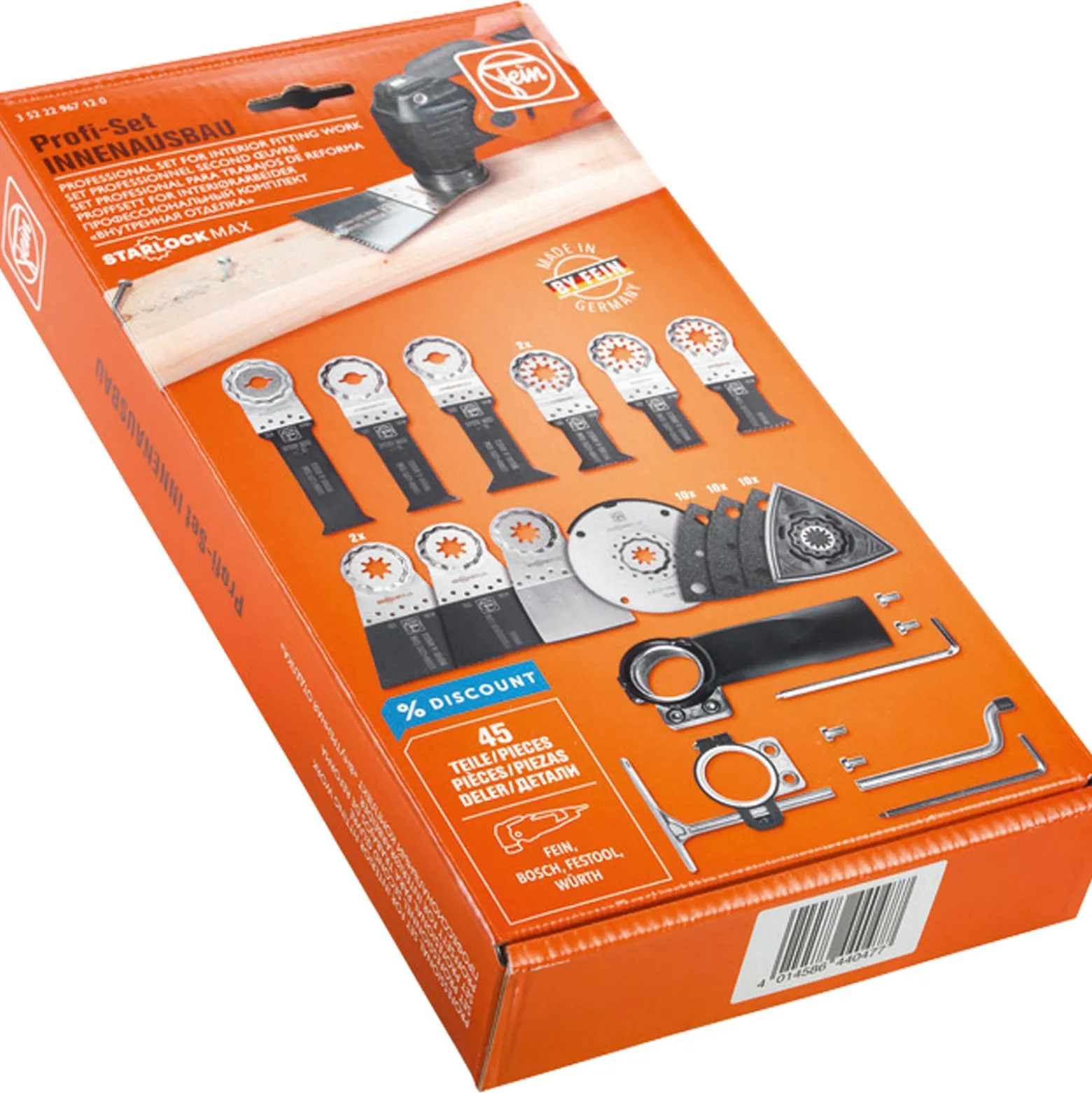 Fein Profi-Set StarlockMax INNENAUSBAU 45tlg. - 35222967120