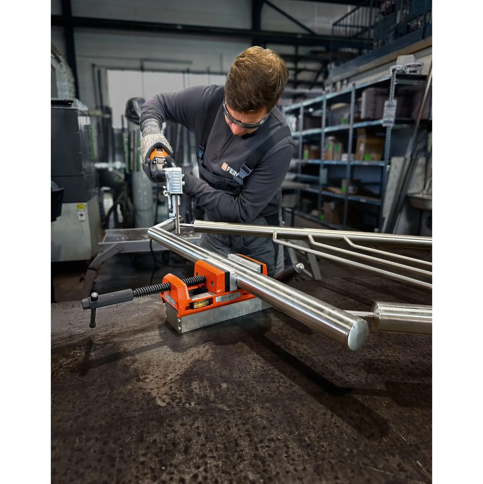 Fein Schutzbackenpaar (P) Prisma 110 mm Aluminium (FEIN VersaMAG)- 30240477010